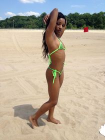 Pretty girl with short